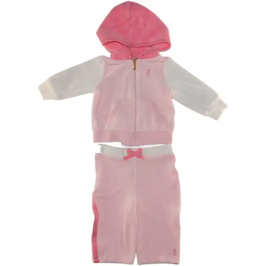 Juicy Couture Girls Pink Sweat Suit