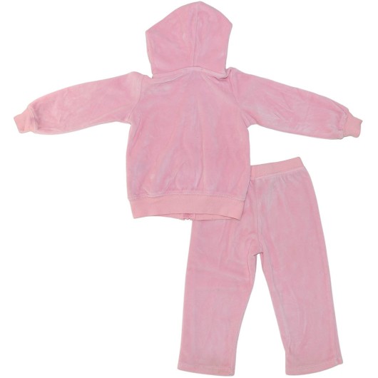 Juicy Couture Girls Pink Sweat Suit Juicy Couture Girls Pink Sweat Suit
