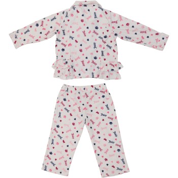 Juicy Couture Girls White Pajama Set Juicy Couture Girls White Pajama Set