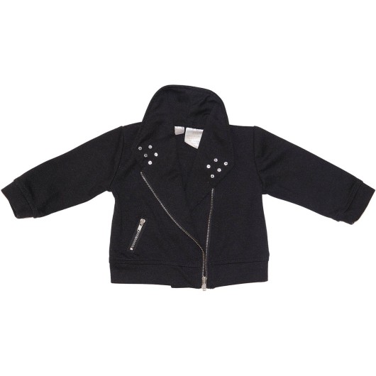 Kardashian Kids Girls Black Jacket