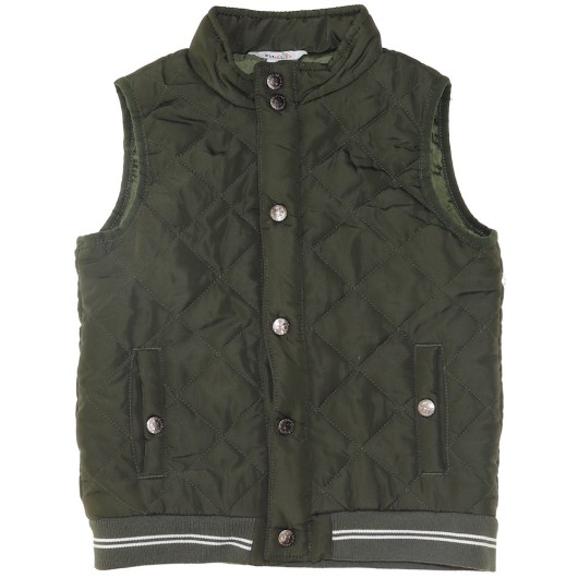 Kids Headquarters Boys Green Vest