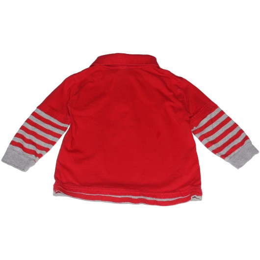 Kids Place Boy's Red Long Sleeve Kids Place Boy's Red Long Sleeve