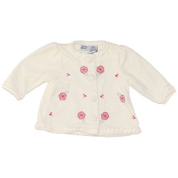 Kids Play Girls White Sweater