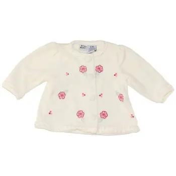 Kids Play Girls White Sweater
