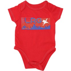LRG Boys Red Onesie