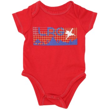 LRG Boys Red Onesie