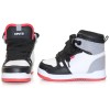 Levis Boys White/Black Sneakers