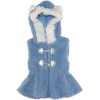 Little Lass Girls Blue Vest