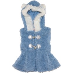 Little Lass Girls Blue Vest