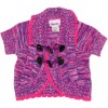 Little Lass Girls Pink/Purple Knitted Sweater