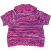 Little Lass Girls Pink/Purple Knitted Sweater