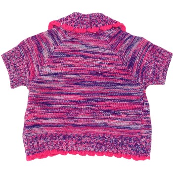 Little Lass Girls Pink/Purple Knitted Sweater Little Lass Girls Pink/Purple Knitted Sweater