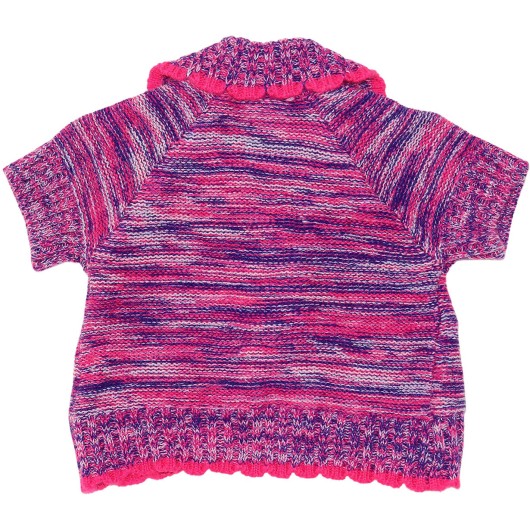 Little Lass Girls Pink/Purple Knitted Sweater Little Lass Girls Pink/Purple Knitted Sweater
