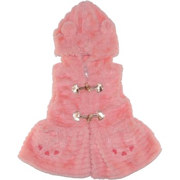 Little Lass Girls Pink Vest