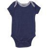 Little Me Boys Blue Onesie