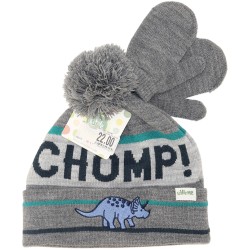 Little Me Boys Grey Winter Hat