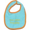 Luvable Friends Gender Neutral Green Bib
