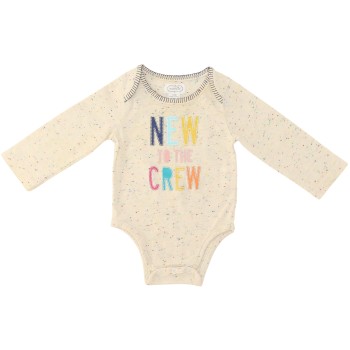 Mud Pie Gender Neutral Cream Onesie