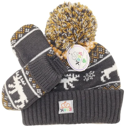 NYGB Gender Neutral Grey Winter Hat