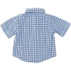 Nautica Boys Blue Plaid Shirt