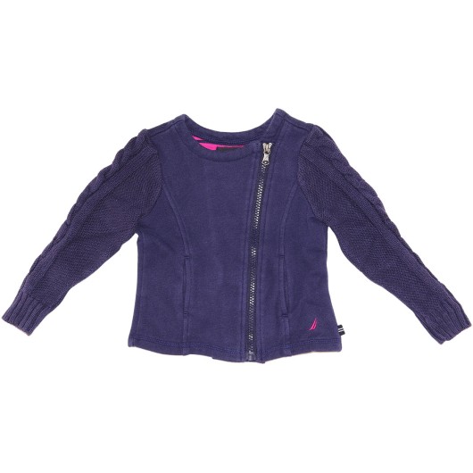 Nautica Girls Blue Sweater