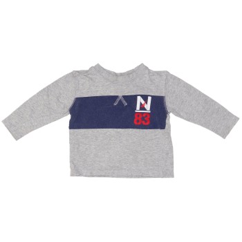 Nautica Boy's Grey Long Sleeve