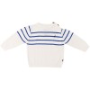 Nautica Boys White/Blue Casual Set
