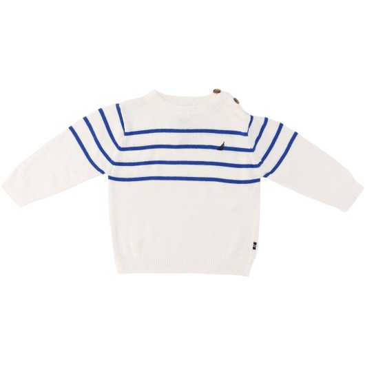 Nautica Boys White/Blue Casual Set Nautica Boys White/Blue Casual Set