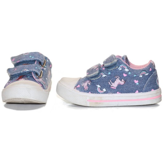 Nerteo Girls Blue Sneakers