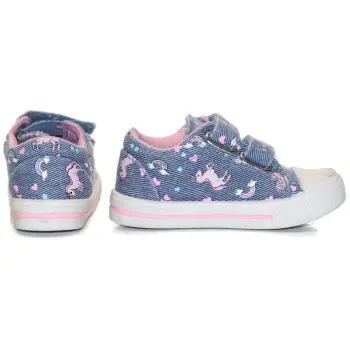 Nerteo Girls Blue Sneakers