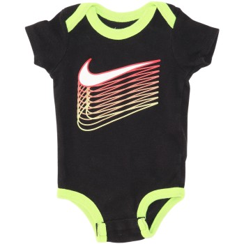 Nike Gender Neutral Black Onesie