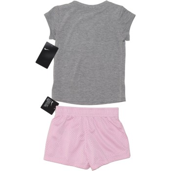 Nike Girls Grey/Pink Activewear Set Nike Girls Grey/Pink Activewear Set