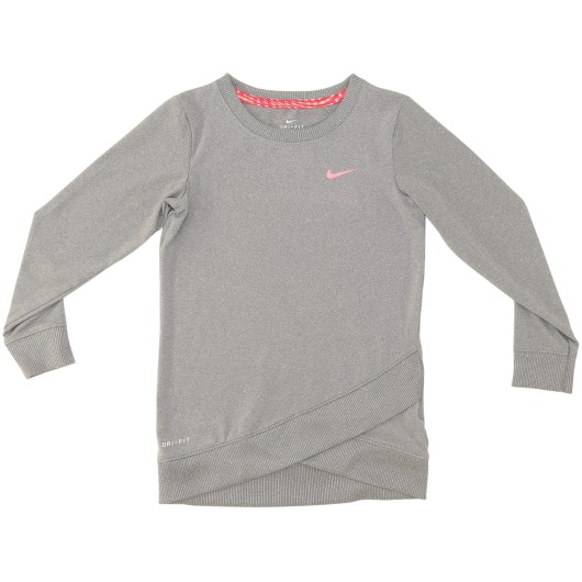 Nike Girls Grey Long Sleeve