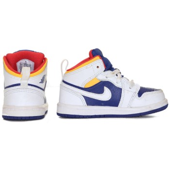 Nike Boys White/Blue Sneakers Nike Boys White/Blue Sneakers