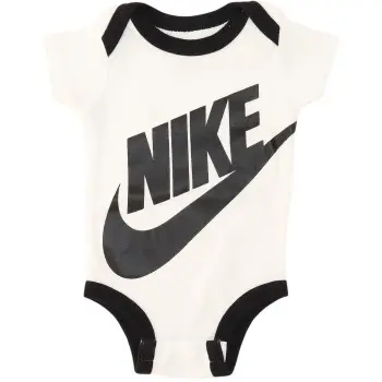 Nike Gender Neutral White Onesie