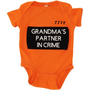Rabbit Skins Gender Neutral Orange Onesie