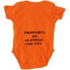 Rabbit Skins Gender Neutral Orange Onesie
