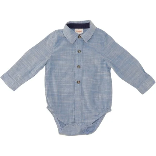 Cat & Jack Boys Blue Onesie