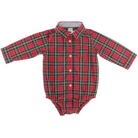 Carter's Boys Red/Green Onesie