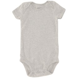 Carter's Girls Grey/White Onesie