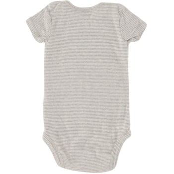 Carter's Girls Grey/White Onesie Carter's Girls Grey/White Onesie