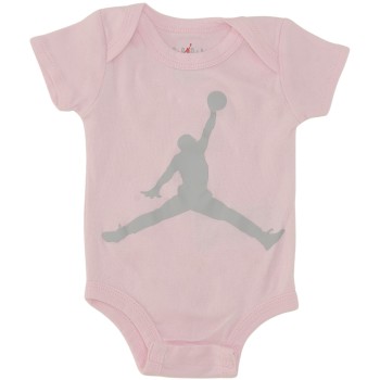 Jordan Girls Pink Onesie Jordan Girls Pink Onesie