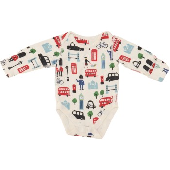 Unbranded Boys White Onesie