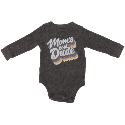 Garanimals Boys Grey Onesie