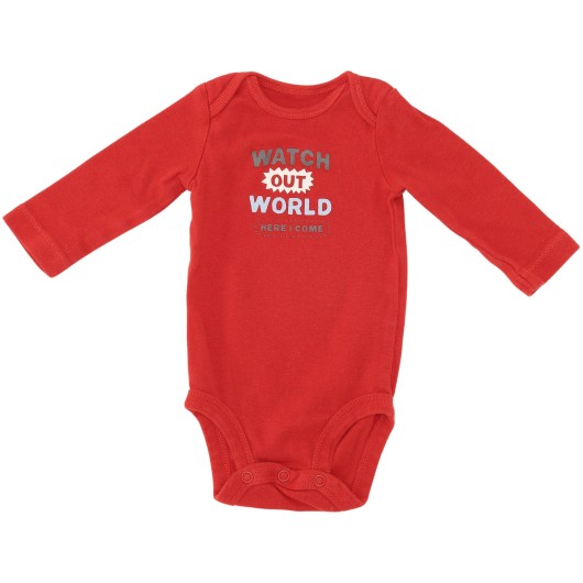 Carter's Gender Neutral Red Onesie
