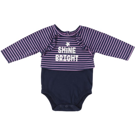Garanimals Girls Purple Onesie