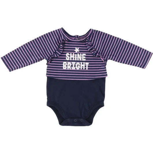 Garanimals Girls Purple Onesie