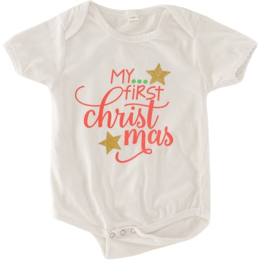Unbranded Girls White Onesie