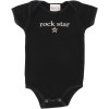 Baby Rock Apparel Gender Neutral Black Onesie
