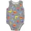 Garanimals Boys Grey Onesie